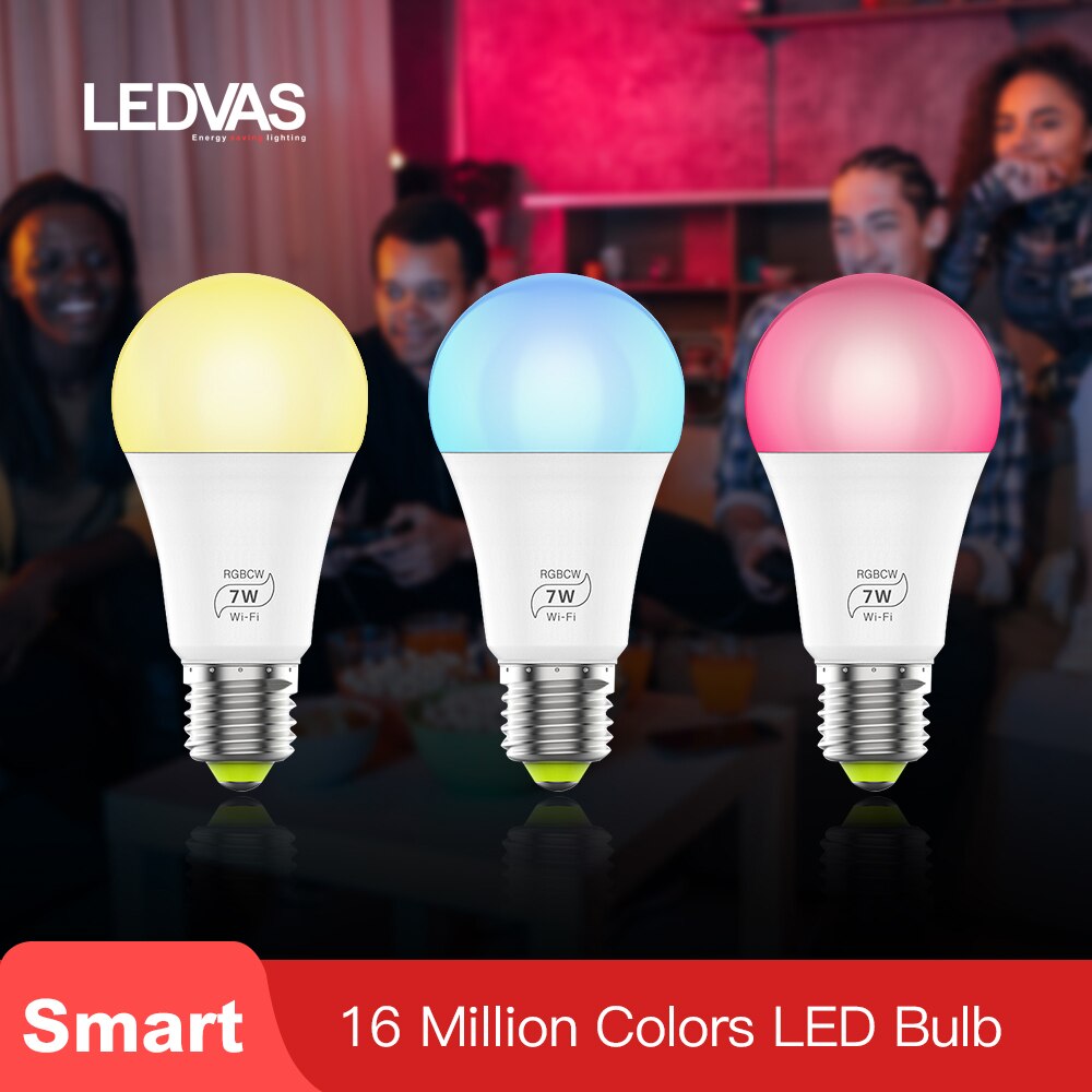 LEDVAS Wireless Smart Light Bulb LED