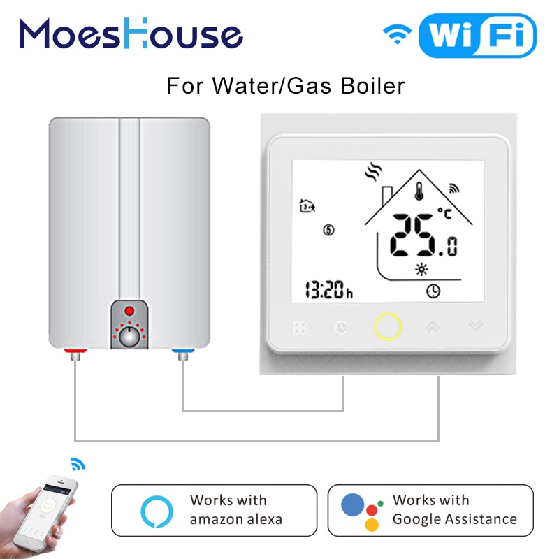 Smart Thermostat Wifi Gas Boiler Temperature